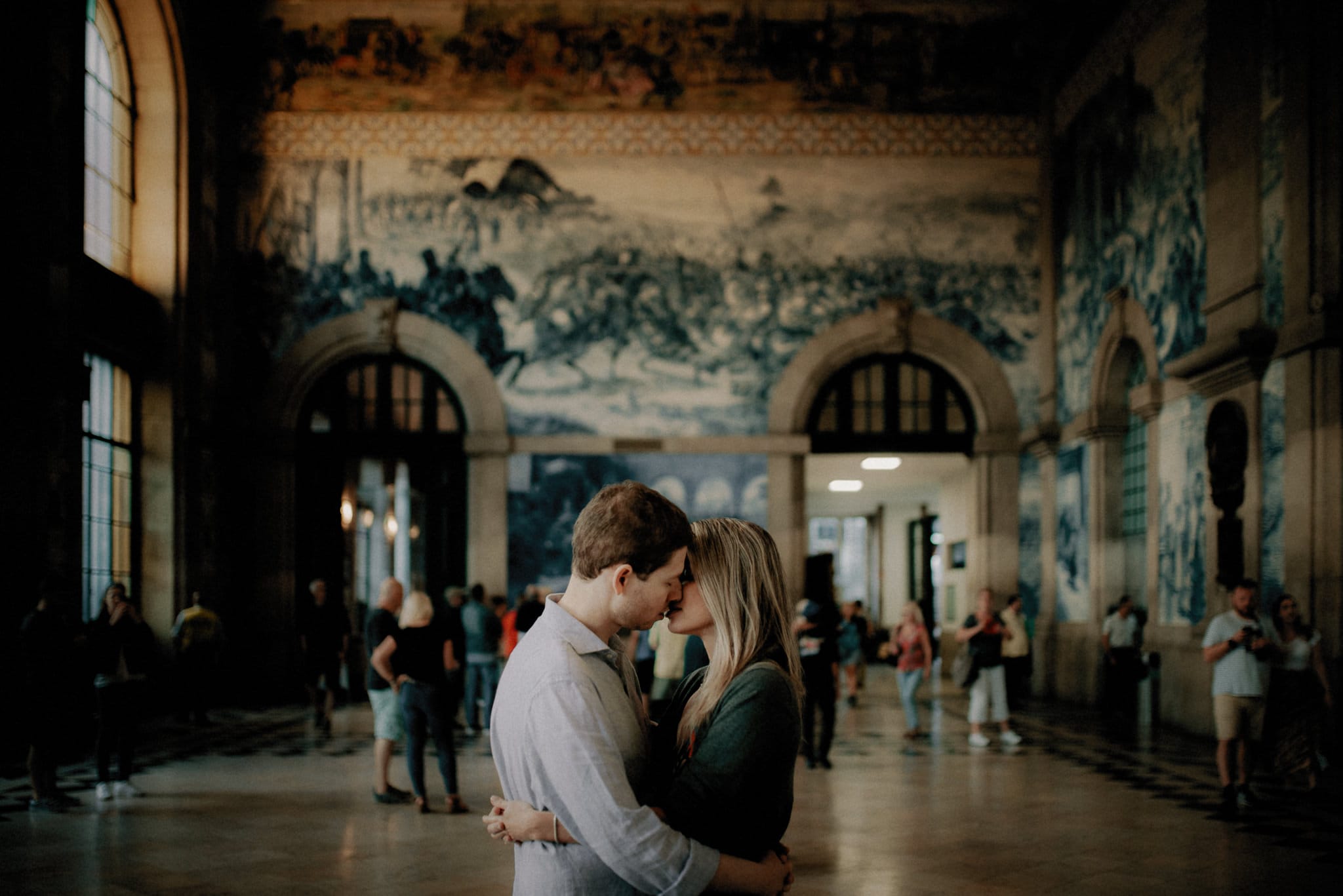 Sao Bento engagement session Porto