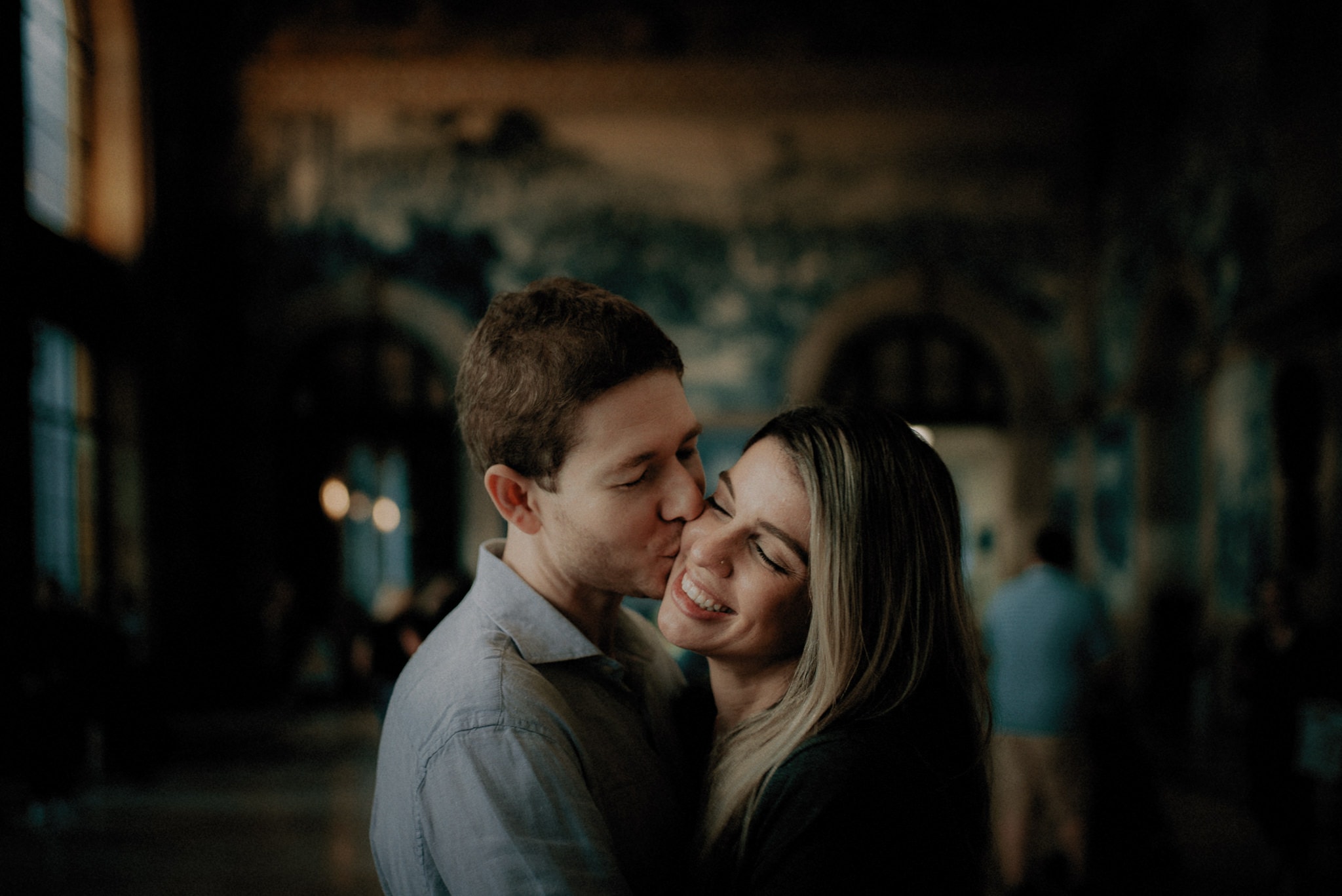 Sao Bento engagement session in Porto