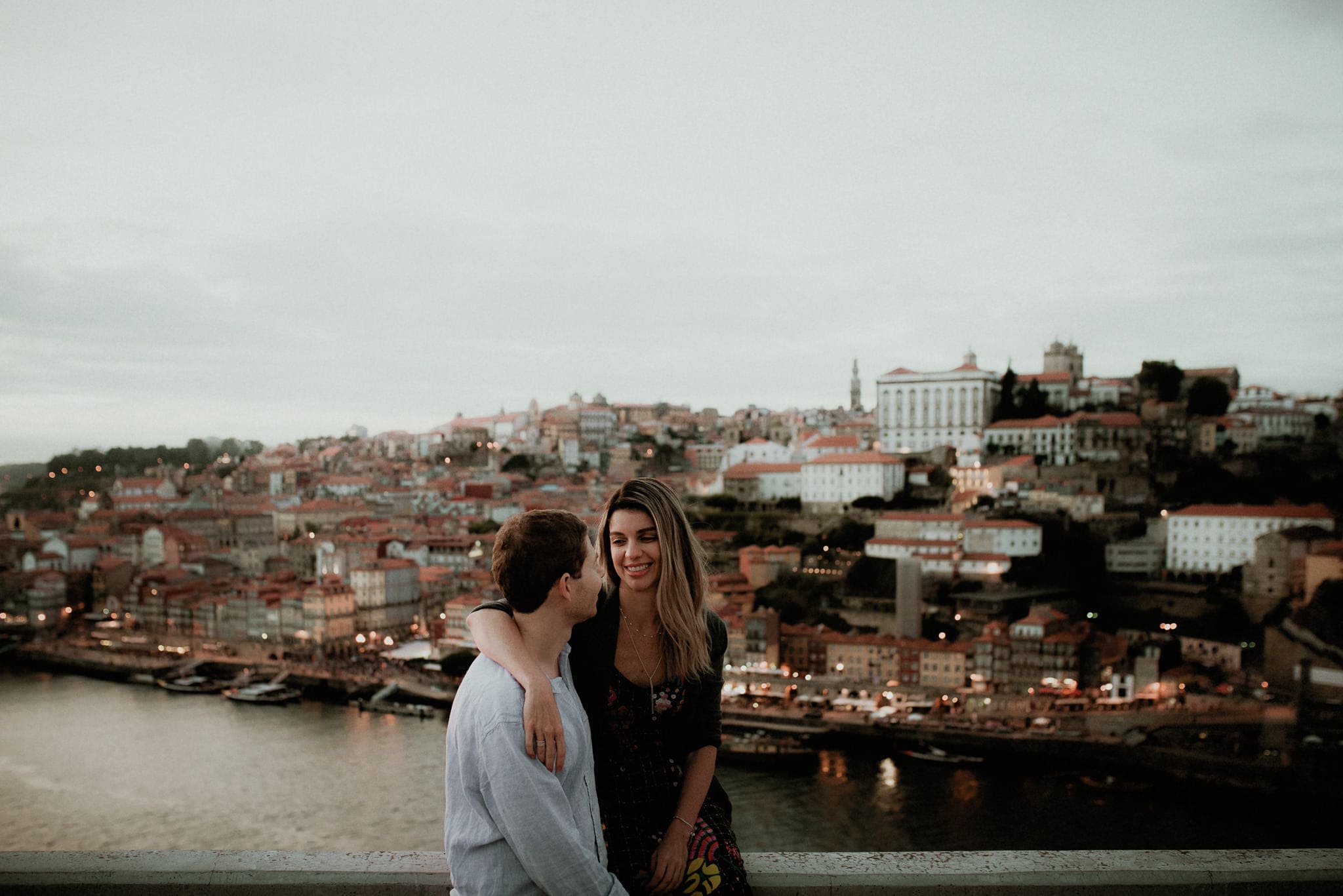 Porto travel photographer couple shoot