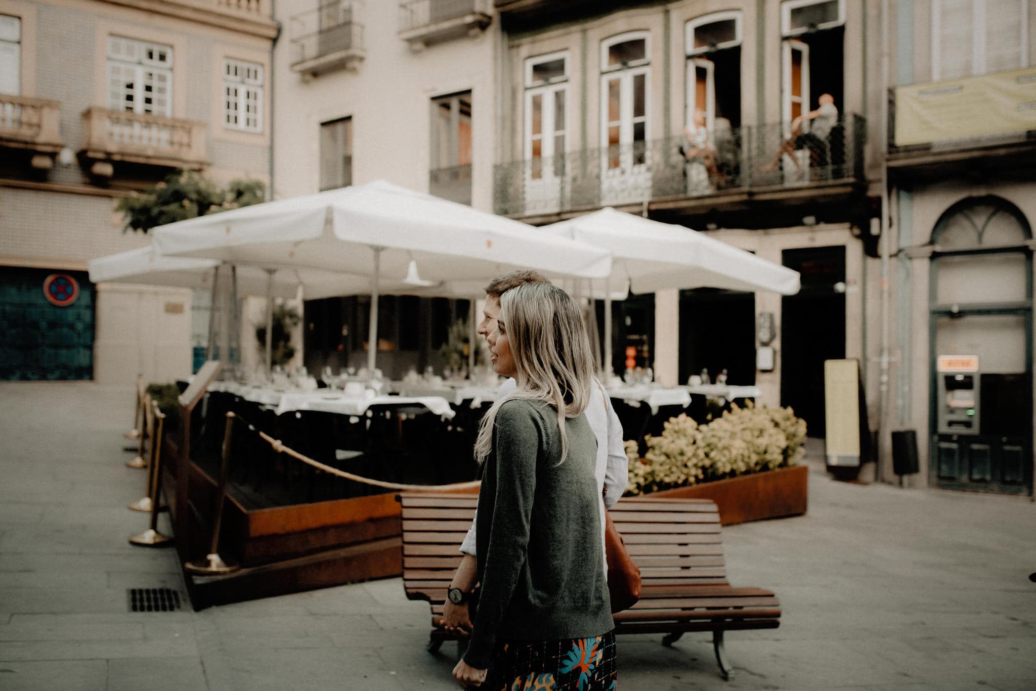 Travel photographer Porto downtown