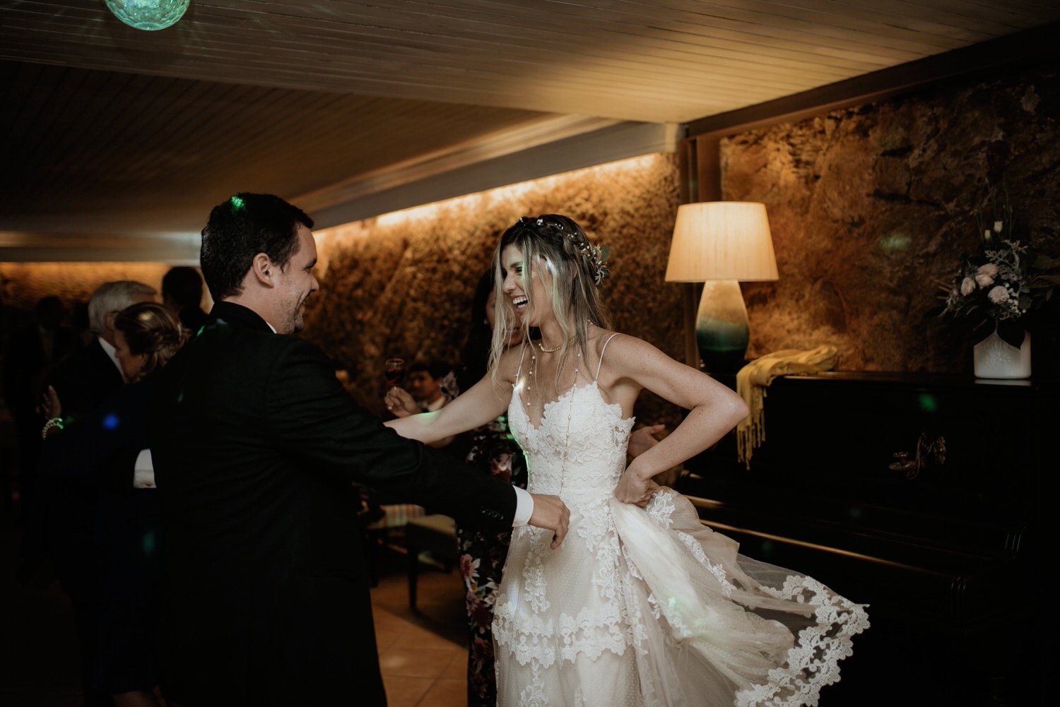 bride dancing with her brother