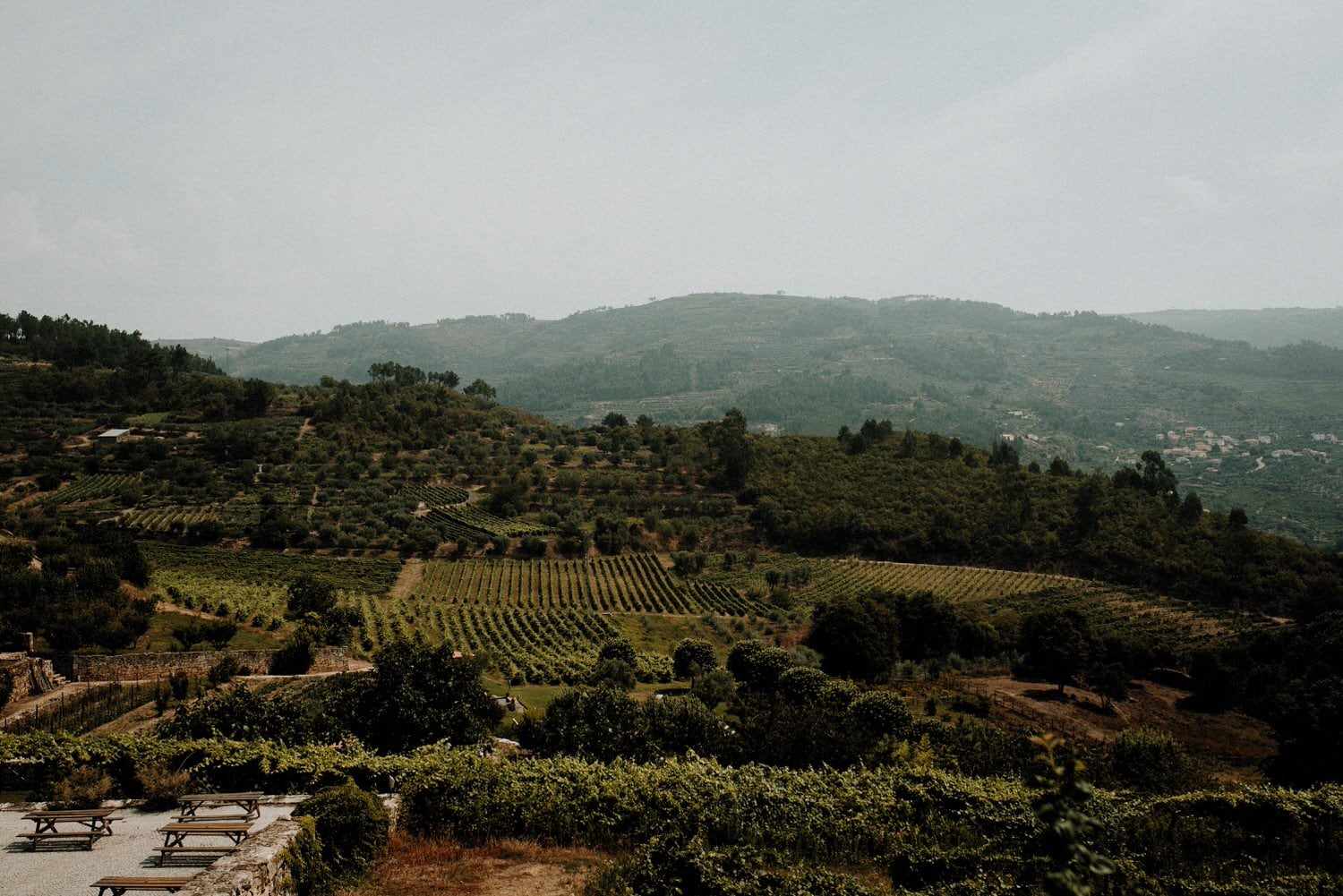 douro valley wedding landscape